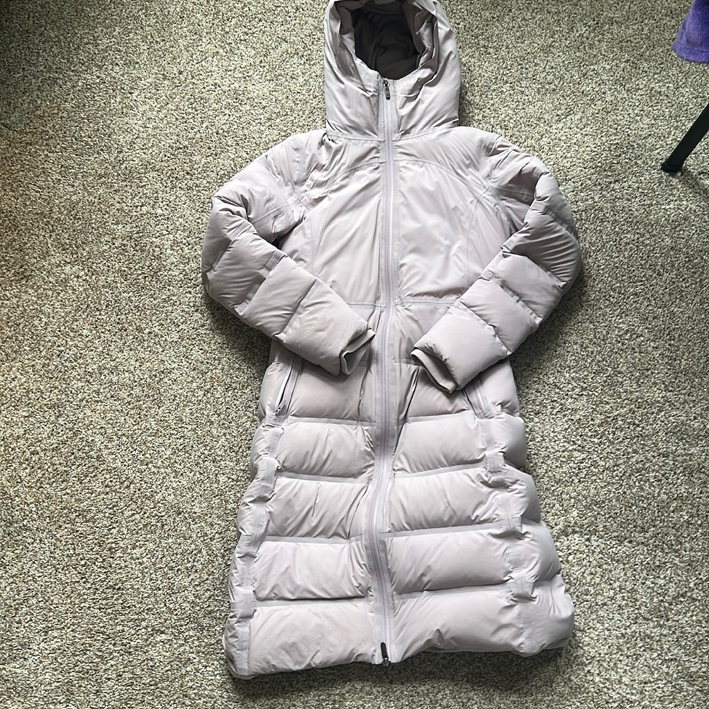 Trade Only for @igclosetpicks Waterproof Sleet Street Long Jacket - Smokey Mauve